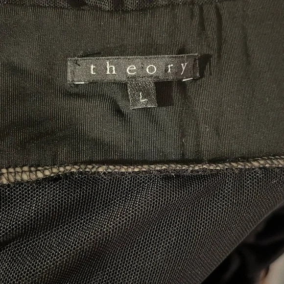 Theory Black Spaghetti Strap Dress - Picture 7 of 10